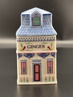 The Lenox Spice Village Porcelain Ginger Jar